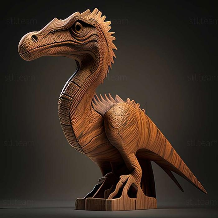 3D модель Бихариозавр (STL)